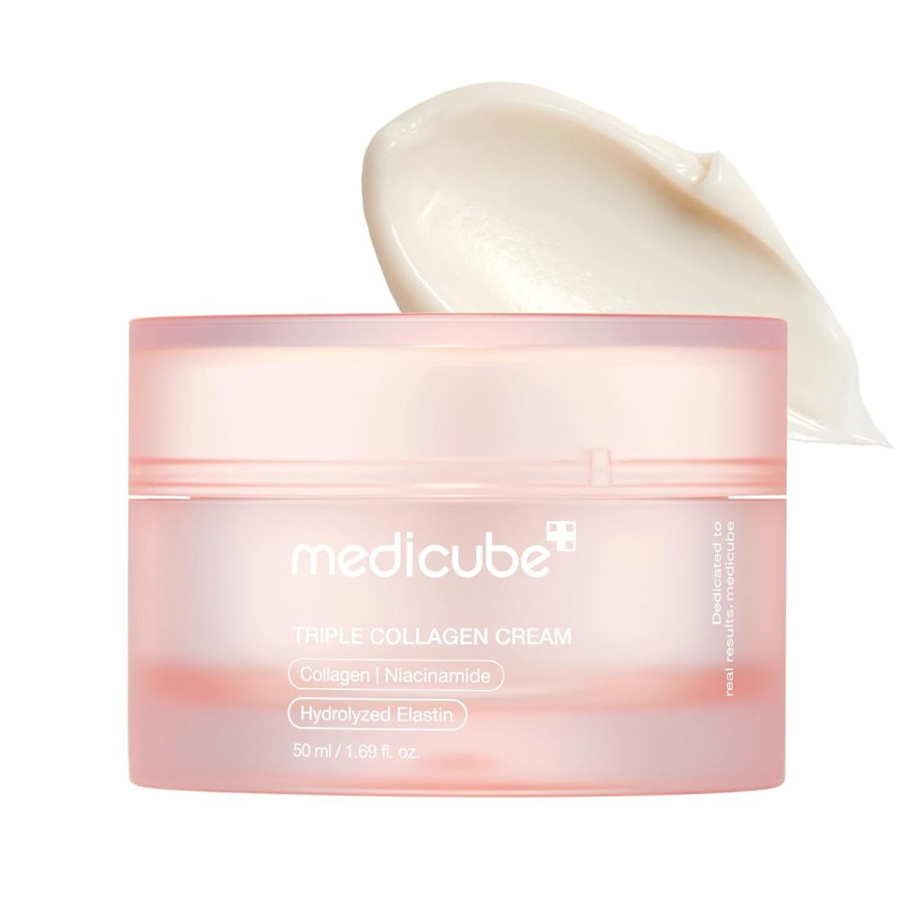 Medicube Triple Collagen Cream – Firming Moisturizer with Collagen, Niacinamide & Hyaluronic Acid