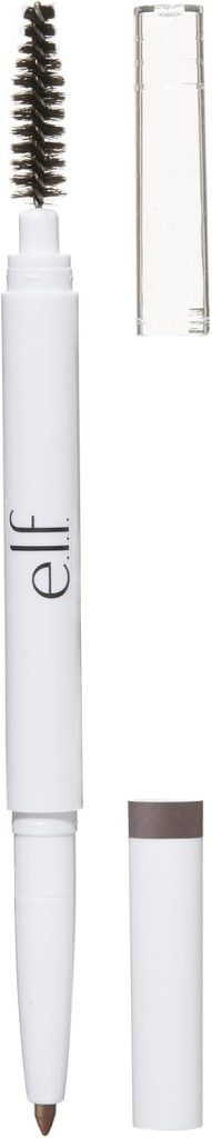 e.l.f. Instant Lift Brow Pencil – Dual-Sided, Precise, Fine Tip, Shapes, Defines, Fills Brows, Contours, Combs, Tames, Neutral Brown, 0.006 Oz