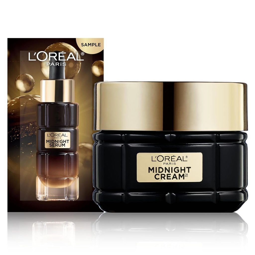 L’Oréal Paris Age Perfect Anti-Aging Midnight Cream – Nourishing Night Moisturizer for Mature Skin